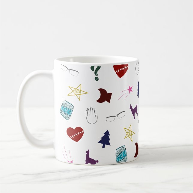 Caneca De Café Gravidade Cai Mug (Esquerda)