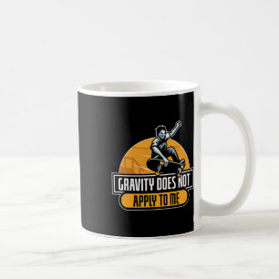 Caneca De Café Gravidade Não Se Aplica a Mim Skate Legal