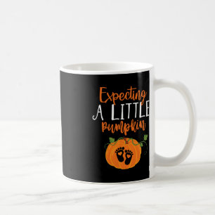 Caneca De Café Gravidez Halloween Mamãe Esperava Um Pequeno Pu