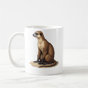 Caneca De Café Gravura Antiga de Preguiça Gráfico Retro (2)