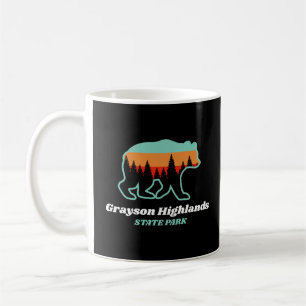 Caneca De Café Grayson Highlands State Park Virginia VA Bear