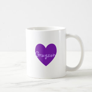 Caneca De Café Grayson no roxo