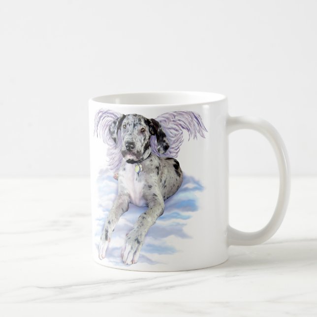 Caneca De Café Great Dane Angel Merle UC (Direita)