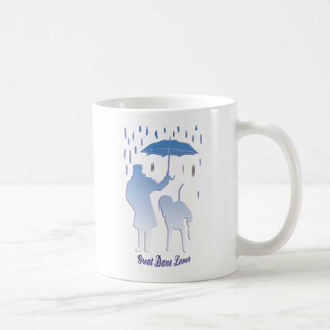 Caneca De Café Great Dane Lover (Direita)