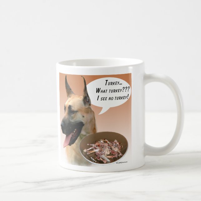 Caneca De Café Great Dane Turquia (Direita)