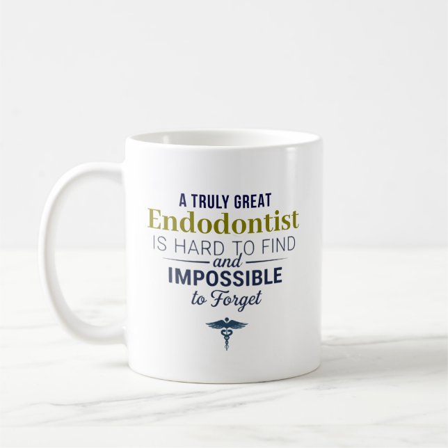 Caneca De Café Great Endodontis Personalized Name Gift Coffee Mug (Esquerda)