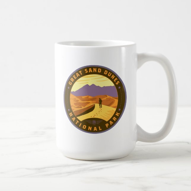 Caneca De Café Great Sand Dunes National Park (Direita)