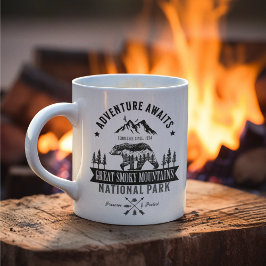 Caneca De Café Great Smoky Mountains Forest Landscape