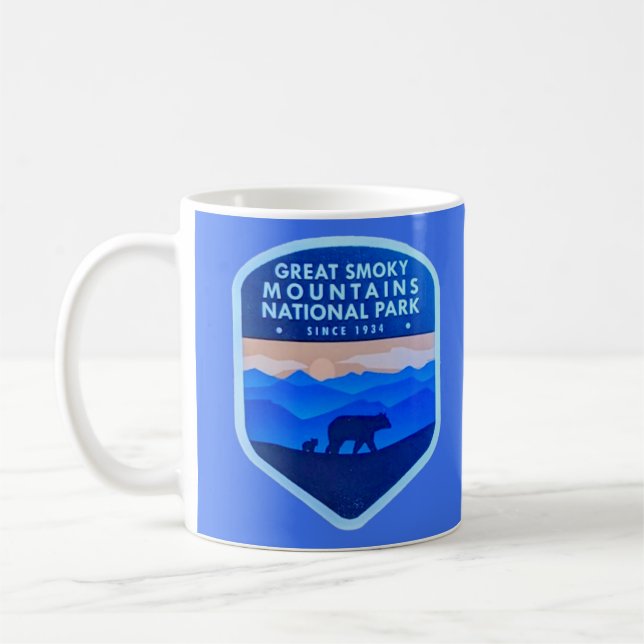 Caneca De Café Great Smoky Mountains Mug (Esquerda)