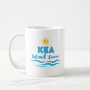 Caneca De Café Grécia da Ilha KEA