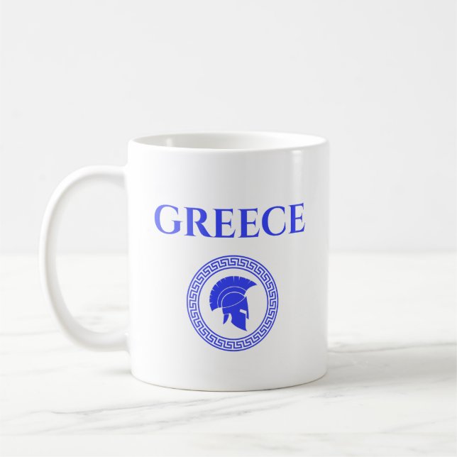 Caneca De Café Grécia Espartana  (Esquerda)