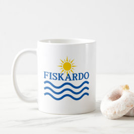 Caneca De Café GRÉCIA FISKARDO Kefalonia, Ondas Sun