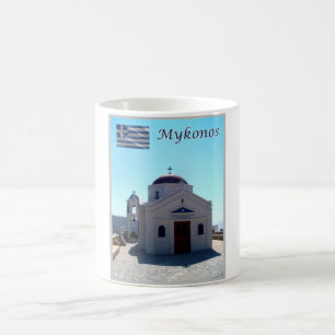 Caneca De Café Grécia - Mykonos - Mosteiro -