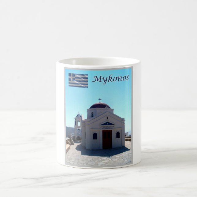 Caneca De Café Grécia - Mykonos - Mosteiro - (Centro)