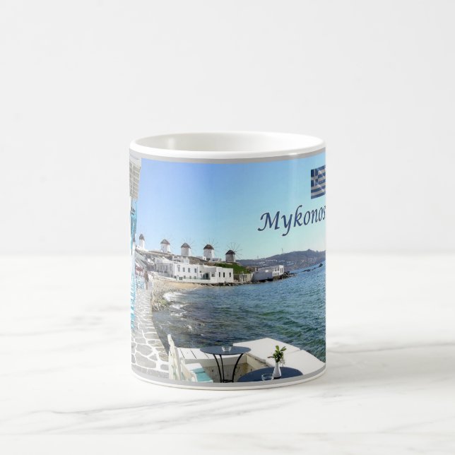 Caneca De Café Grécia - Mykonos - Pequena Veneza - (Centro)