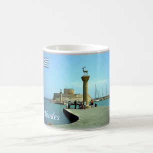 Caneca De Café Grécia - Rodes -
