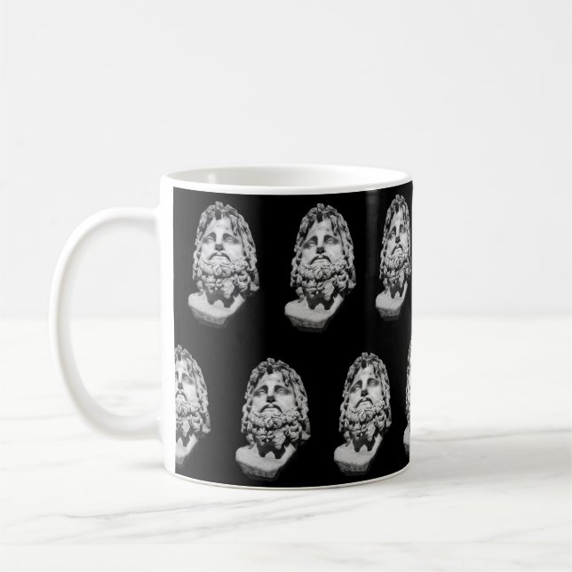 Caneca De Café Greco Roman Bust (Esquerda)