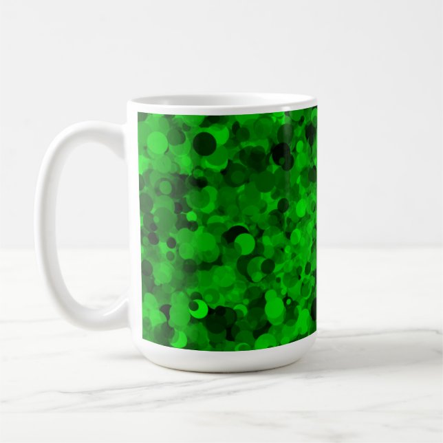 Caneca De Café Green Dot 15oz Mug (Esquerda)