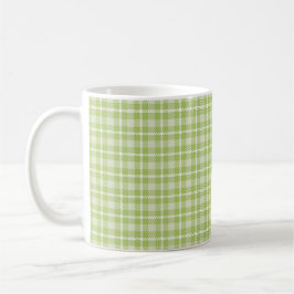 Caneca De Café Green Plaid Mug