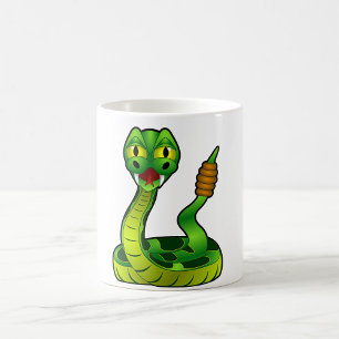Caneca De Café Green Rattlesnake