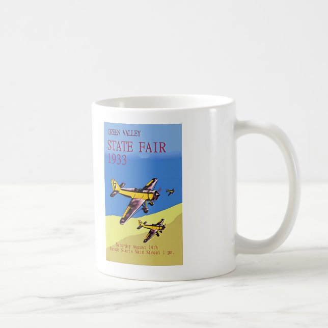 Caneca De Café Green Valley State Fair 1933 (Direita)