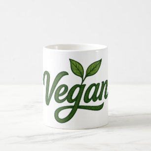 Caneca De Café Green Vegan