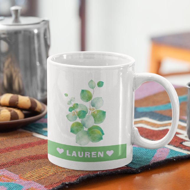 Caneca de Café Greenery (Criador carregado)
