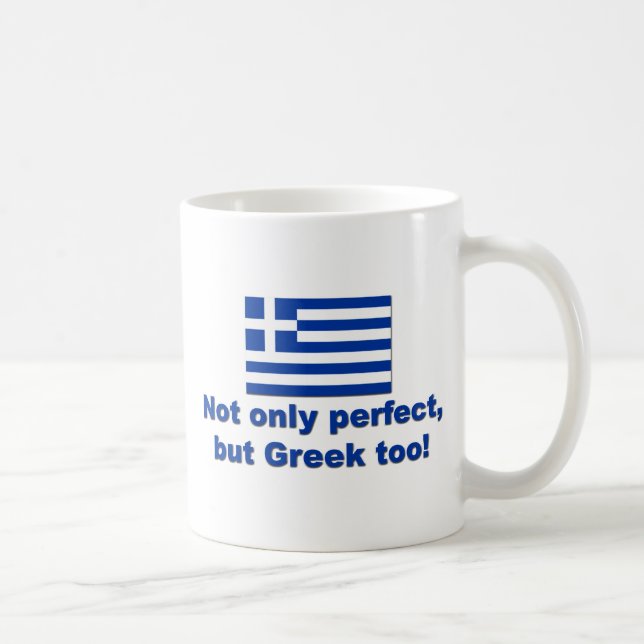 Caneca De Café Grego perfeito (Direita)