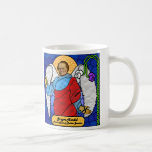 Caneca De Café Gregor Mendel - vitral