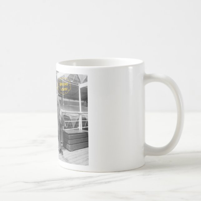 Caneca De Café Greta Garbo e Mauritz Stiller 1925 Aniversário (Direita)