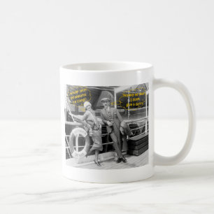 Caneca De Café Greta Garbo e Mauritz Stiller 1925 Camponeses