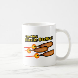 Caneca De Café Greve de Mísseis Cão-de-Milho