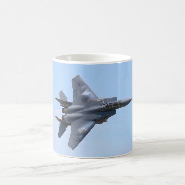 Caneca De Café Greve Eagle de F-15E (Centro)