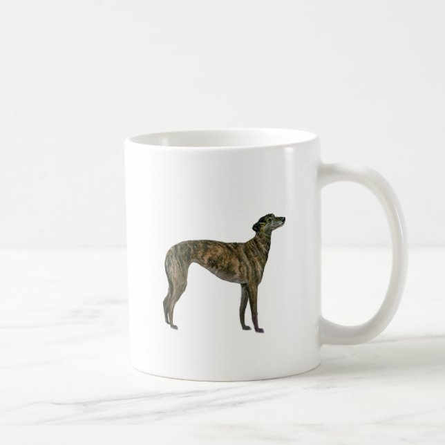 Caneca De Café Greyhound (listrado) (Direita)