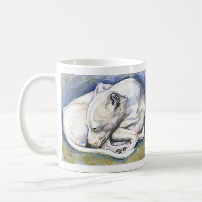 Caneca De Café Greyhound Mug Branco (Esquerda)