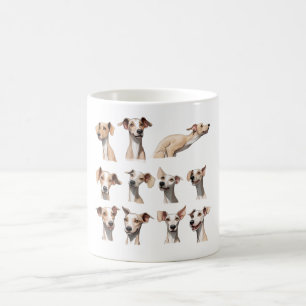 Caneca De Café Greyhounds Italiano