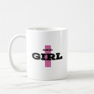 Caneca De Café Grid Girl
