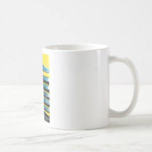 Caneca De Café Grill Amarelo