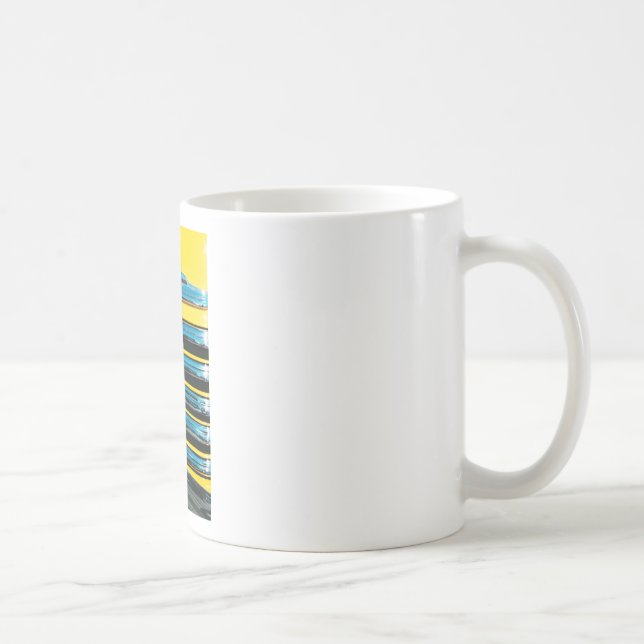 Caneca De Café Grill Amarelo (Direita)