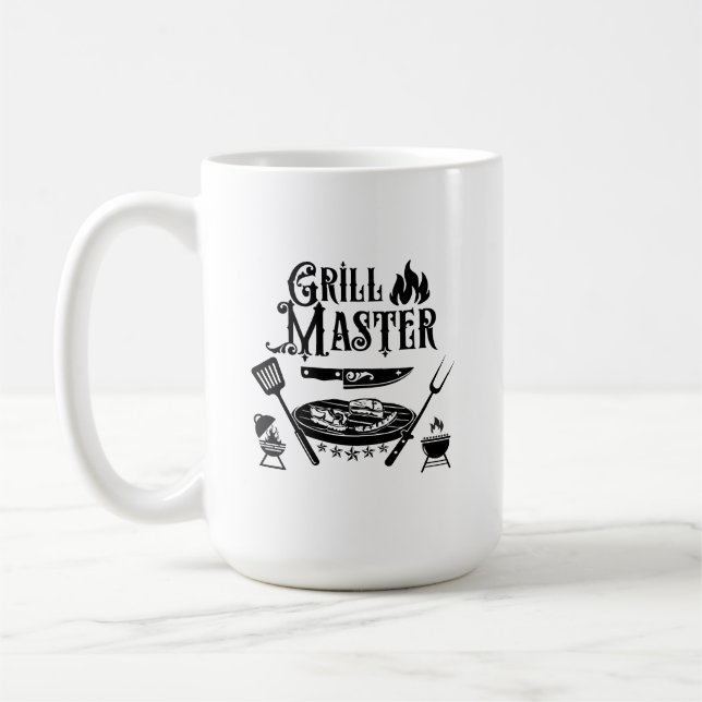 Caneca De Café Grill Master Mug (Esquerda)