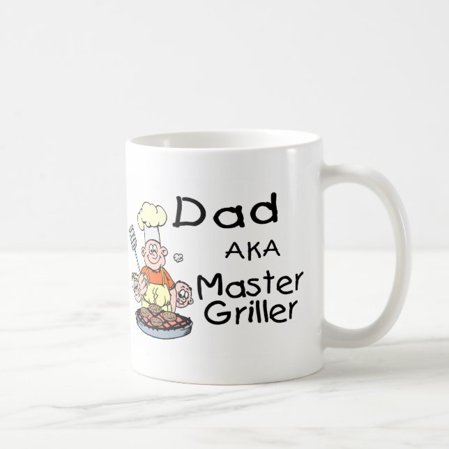 Caneca De Café Griller mestre do pai (Direita)