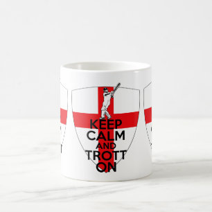 Caneca De Café Grilo inglês da bandeira