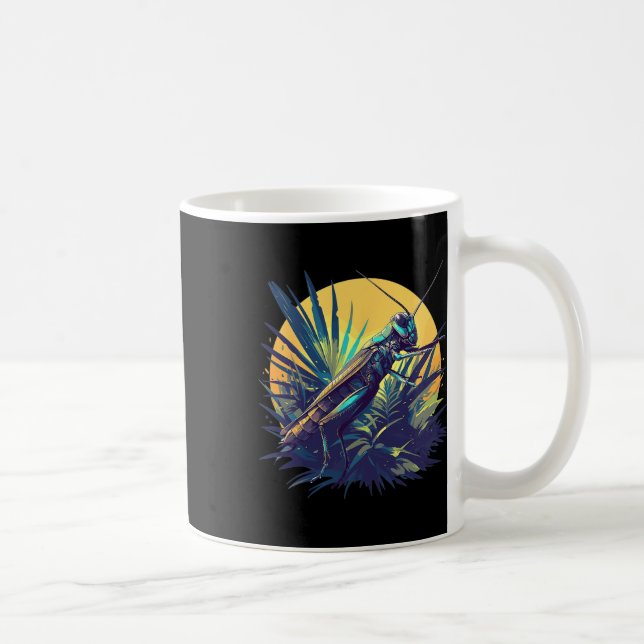 Caneca De Café Grilos Animal Grilo 5  (Direita)