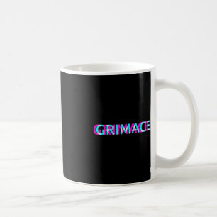 Caneca De Café Grimace Edgy Aestético Grunge Emo Pastel Hall Góti