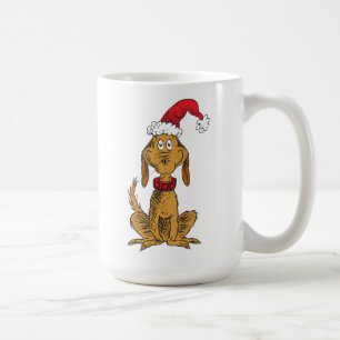 Caneca De Café Grinch Clássico Max - Chapéu de Papai Noel