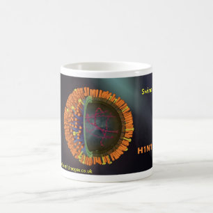 Caneca De Café gripe dos suínos