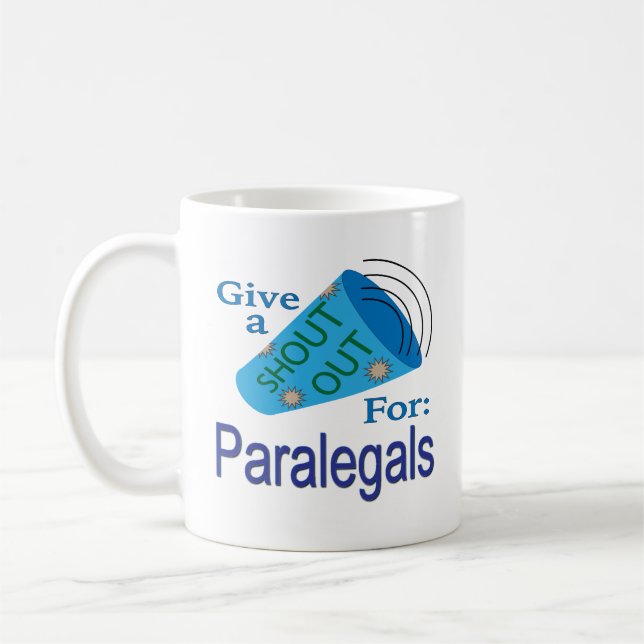 Caneca De Café Gritar para assistentes (Esquerda)