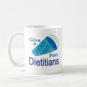 Caneca De Café Gritar por Dietistas