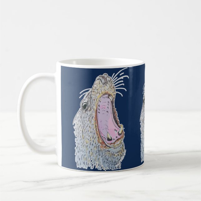 Caneca De Café Grito de Foca (Esquerda)