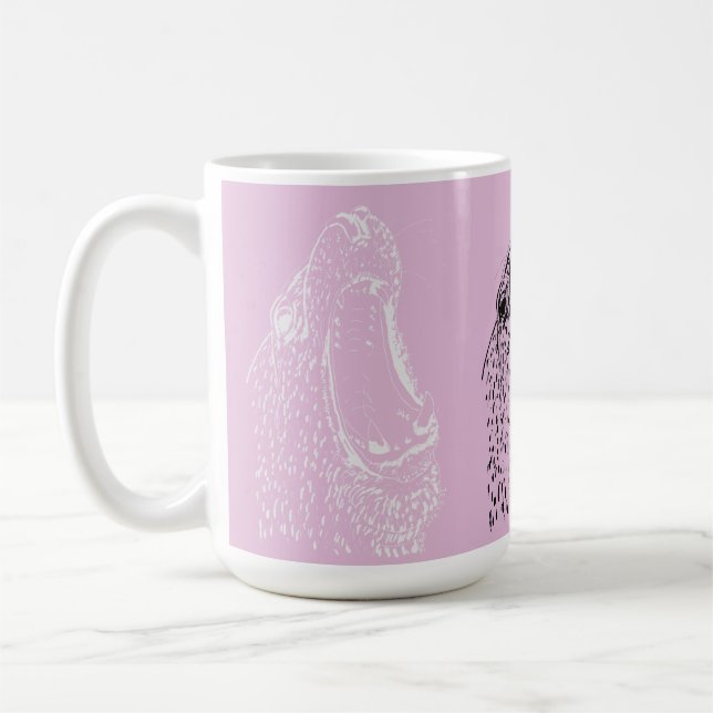 Caneca De Café Grito de Foca (Esquerda)